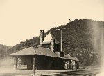 PRR Kittanning Point Station, c. 1892